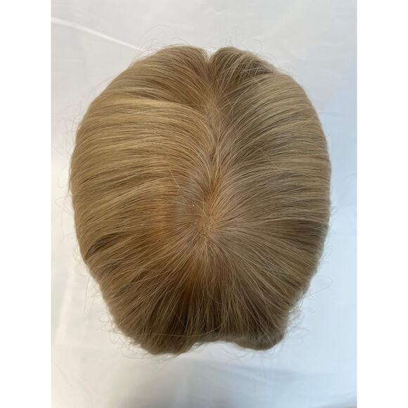 Virgin Remy Human Hair Silk Straight Top Topper Pieces (TP37) - Picture 3 of 4